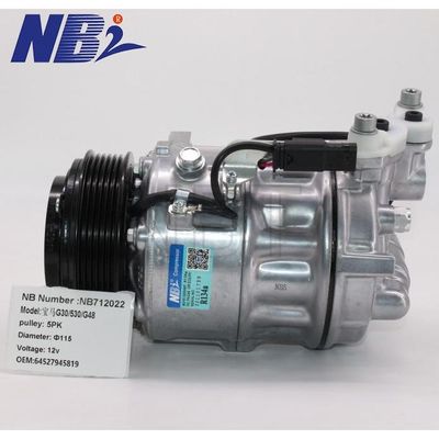 Harga yang bagus Untuk BMW G30/530/G48 Baru 12v 5PK Pulley dengan OEM 64527945819 on line