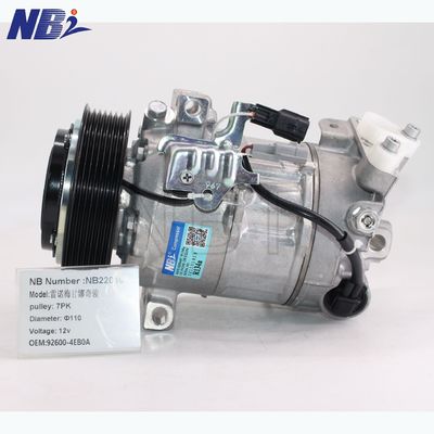 Harga yang bagus Untuk Nissan Qashqai Car AUTO AC Compressor 926004EP0A GE447160-6922 447160-6922 4471606922 92600-4EB0A on line