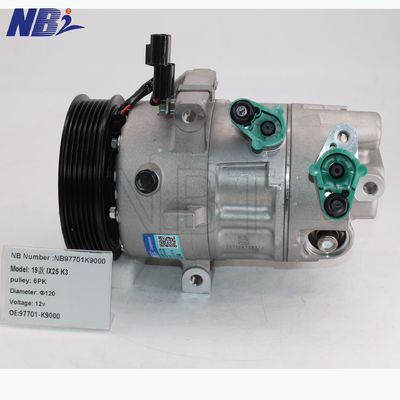 Harga yang bagus 19IX25 K3 Pulley 6PK 12v OE 97701-K9000 Model Bagian Kompresor Udara Kondisi Baru on line