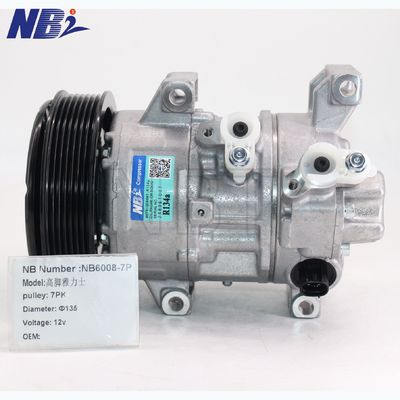 Harga yang bagus Kompresor AC Otomatis 88310-42260 Berkualitas Tinggi 12V untuk Toyota Yaris Kompresor Mobil AC 7pk Dcp50035 on line