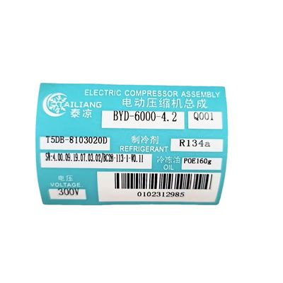 Harga yang bagus Untuk BYD-6000-4.2 T5DB-8103020D Kompresor Listrik AC Otomotif untuk BYD V3 EV Kompresor Kendaraan OE#T5DB8103020D on line