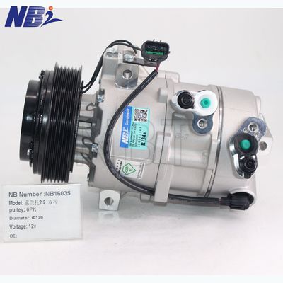 Harga yang bagus AC Air Conditioning Compressor DVE16 for HYUNDAI TUCSON 2.0 IX35 KIA SPORTAGE 2010 CM108168 977012S000 97701-2S000 1027E-01500 on line