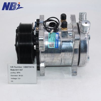 Harga yang bagus FOR Komatsu V5 2A 132MM 2938-07-1260 Car AC Compressor on line