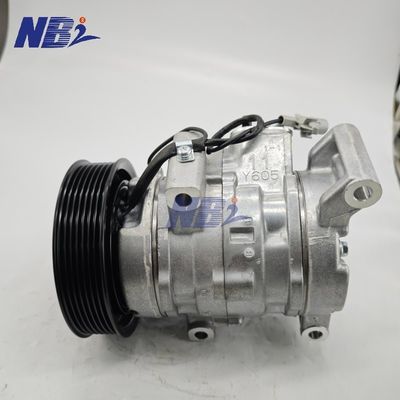 Harga yang bagus 447260-8020 883100K110 truk AC kompresor 10S11C 12V 7PK125mm Dengan alur di sebelah kiri on line