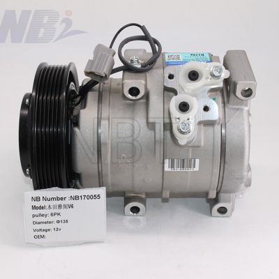 Harga yang bagus Kompresor 12V AC Untuk Honda Accord V6 3.0L Sistem AC Dengan 24V Volt 38810-RCA-A01 38810RCAA01 on line
