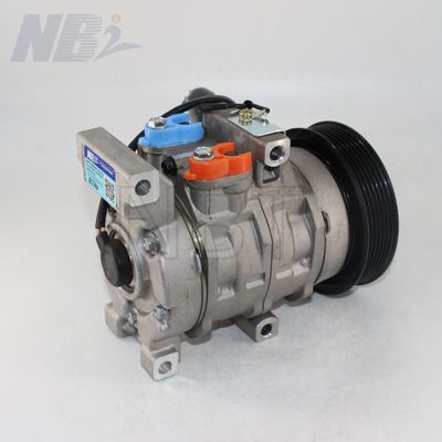 Auto AC Compressor 10S11C untuk Toyota Vios 2006-2007 Baru 12V MG Bagian AC Mobil dengan 88320-0D020 & 88410-0D130