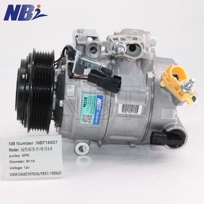 100% diuji Ford Explorer Sport Auto AC Kompresor 3.5L Turbo DA8Z19703A/FB53-19D629 6PK 12
