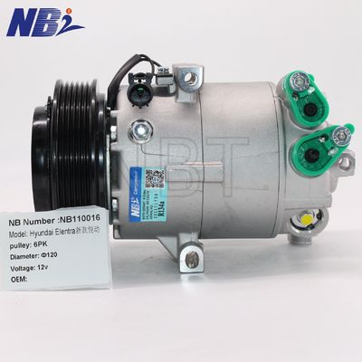 Harga yang bagus VS12 Kompresor AC 12V Baru Digunakan untuk Hyundai Elantra Saloon 1.8 Kia Soul Versatile Replacement Part 977013X101 K-HYK395 on line