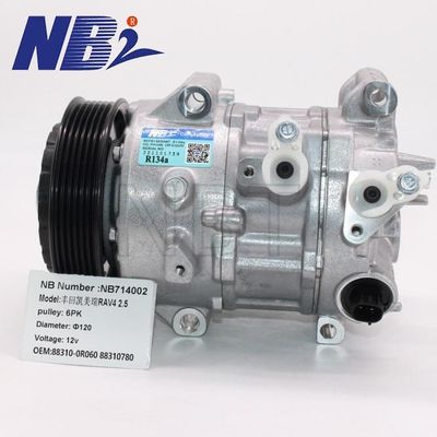 Harga yang bagus OEM 12V Untuk Kompresor Udara Toyota Untuk Camry RAV42.5 Kompatibel Dengan 88310-0R060/88310780 6PK on line