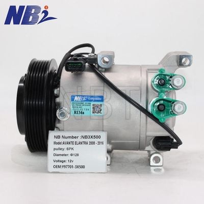 Kompresor 97701-3X500 AC baru untuk HYUNDAI ACCENT 2006-2013 KIA Bagian Otomotif Aksesoris Mobil