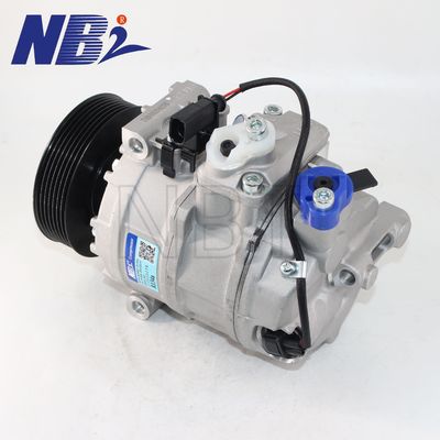 Harga yang bagus Kompresor udara 12 Volt Kompresor AC 7L6820803P 7SE17 Kompresor AC otomatis untuk Audi Q7 3.6 (07-12) 7PK 110MM on line