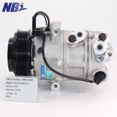 Kualitas tinggi OEM 12V Auto AC Compressor Bagian AC Mobil Baru 97701-3Z500 Dirancang untuk Kendaraan HYUNDAI