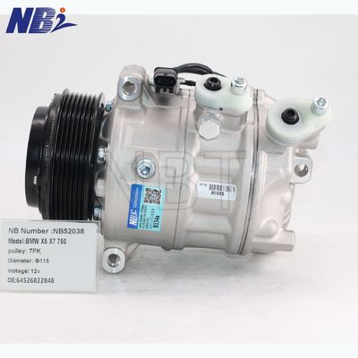 Auto Ac Compressor Untuk BMW 750i 520i X5 X7 6822848 6452682284802 645256802 64526822848 64529380568 9380568