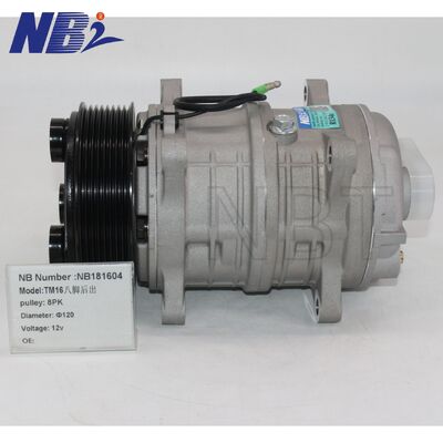 Kompresor AC 12V Mobil Otomotif untuk Universal 8PK Auto Air Conditioning Compressor 12V