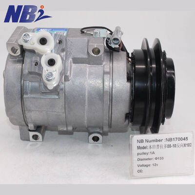 Harga yang bagus Jual langsung pabrik ke 12V Reverse Port Single A-Groove 10S17C AC Compressor untuk Toyota Prado/Hiace (2002-2008) - OEM CO 29266C on line