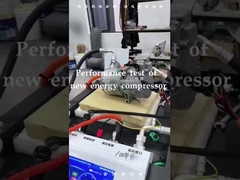 Uji kinerja dari kendaraan listrik AC Compressor uji kebisingan uji efek pendinginan